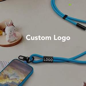 हाईट क्वालिटी 2 में 1 फोन लैनीनार्ड स्ट्रैप विरोधी खो नायलॉन ब्राएडेड डीवीडी 60w फास्ट चार्जिंग टाइप सी सी यूएसबी पावर डेटा केबल - Product Image 6