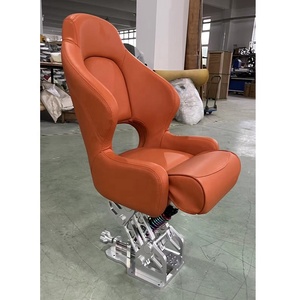 Feitine Yacht เก้าอี้เรือหนังแบบพับได้, เก้าอี้เรือปรับความสูงได้แบบแมนนวล - Product Image 3