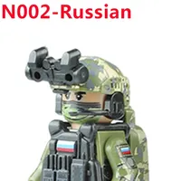 Mini Figurines Militaires Forces Spéciales US RU SEALs Briques SWAT Modèle d'Armée Mobile Ensemble de Blocs de Construction Jouet