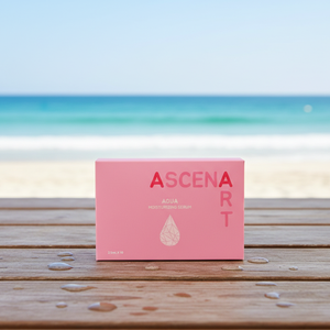 Sérum pour le visage Ascenart AQUA à haute concentration d'hyaluronate de sodium pour une hydratation intense, une revitalisation et un soin de la peau, 2,5 ml - Product Image 2