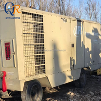 Compresseur d'air d'occasion Ingersoll Rand 750 Moteur diesel CAT 21 bar 750 Cfm 21 M3/min