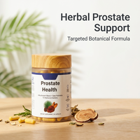 Complément alimentaire pour la santé de la prostate, marque privée, mélange d'herbes à base de palmier nain et de champignon Reishi, 90 capsules pour hommes