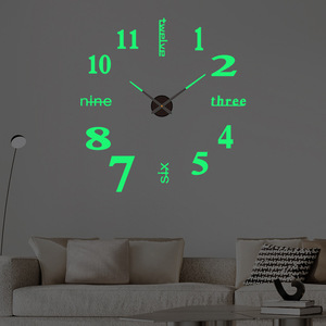 Creativo senza pugno <span class=keywords><strong>da</strong></span> <span class=keywords><strong>parete</strong></span> fai <span class=keywords><strong>da</strong></span> te personalità nordico semplice silenzioso soggiorno camera <span class=keywords><strong>da</strong></span> letto orologio adesivo <span class=keywords><strong>da</strong></span> <span class=keywords><strong>parete</strong></span> decorativo - Product Image 5
