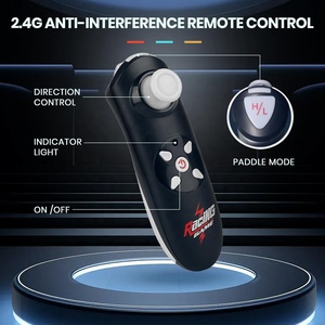 2.4GHz RC Kayak Thuyền Mô hình đồ chơi chế độ kép lái xe điều khiển từ xa đua thuyền mái chèo kayak đồ chơi cho bồn tắm Hồ bơi hồ với đèn - Product Image 6