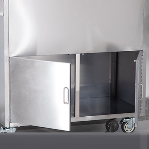 Carrito de Hospital de Acero Inoxidable Lekang 1000x550x990mm con Ruedas con Freno y Almacenamiento Sellado para Uso Médico - Product Image 4