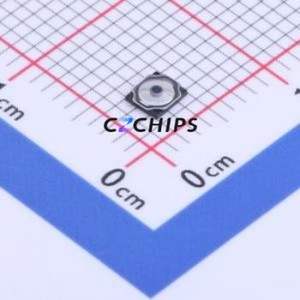 TS-2630-B Tactile Switch SMD Switch Single Pole Single Throw Round Button 1.6N Vertical Mount - Product Image 1