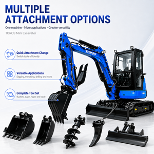 Livraison Gratuite UE Mini-Excavatrices 3,5 Tonnes, Nouvelles Excavatrices sur Chenilles à Moteur 5 Cylindres, Mini-Excavatrices Agricoles et Domestiques 1 et 2 Tonnes à Vendre - Product Image 4
