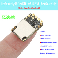 ZX310, la plus petite puce de suivi GPS au monde avec suivi GPS+Wifi+LBS pour la création de mini-colliers GPS pour animaux de compagnie