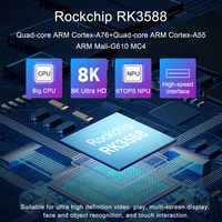 Smart TV Android 16 Rockchip RK3588 Octa Core 8GB 128GB Antena Dual 802.11n 2.4G/5GHz 8K Streaming Multi-idioma