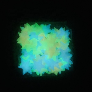 50 pièces d'autocollants muraux en étoiles 3D lumineuses qui brillent dans le noir pour les chambres d'enfants, les chambres de bébé, le <span class=keywords><strong>plafond</strong></span>, la décoration de la maison, autocollants d'étoiles fluorescents - Product Image 3