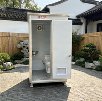2026 Tiny House Toilettes portables d'extérieur, WC mobile, Sanitaire préfabriqué, Potta, WC public