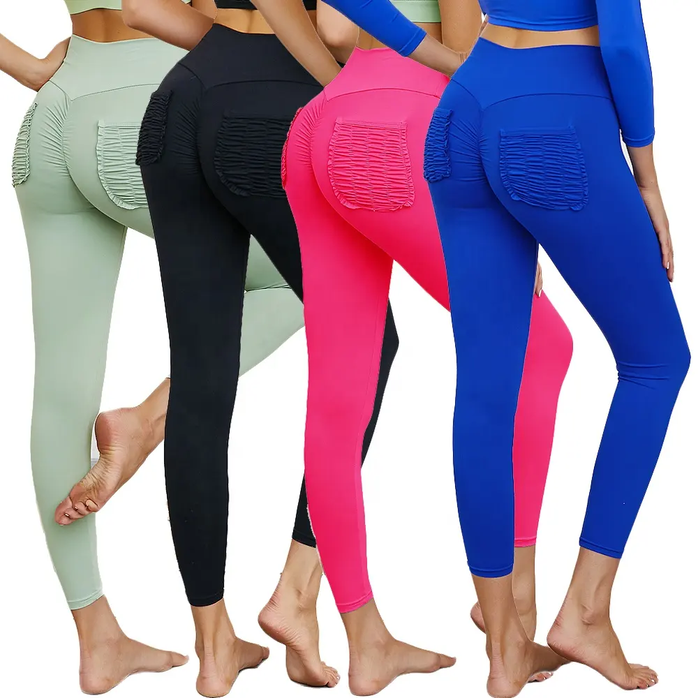 Femmes Sport Pantalons De Yoga Scrunch Fesses Leggings pour les femmes sport vêtements de loisirs