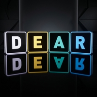 Lumière LED acrylique RGB lumineuse, logo personnalisé, enseigne alphabétique DIY pour la décoration de Noël, d'anniversaire, de bar, d'entreprise