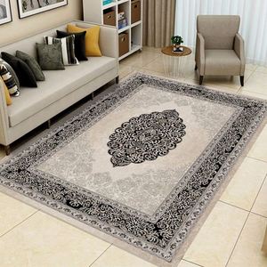 Custom Sizes Non-Slip PET Friendly <b>Machine</b> Made Polyester Cut Pile for Home Travel Use Modern Floral Pattern Living Room Carpet - Product Image 6