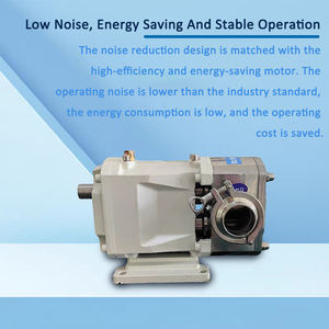 Tête de pompe à lobes à Rotor sanitaire à haute viscosité pompes de transfert de fluide de sirop de <span class=keywords><strong>sucre</strong></span> tête de pompe à engrenages à Rotor à déplacement positif - Product Image 2