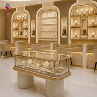 Vitrine à bijoux moderne avec éclairage LED Sundo, design innovant, kiosques à bijoux personnalisés pour centre commercial