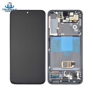 ชิ้นส่วนโทรศัพท์มือถือ pantalla CON Marco สำหรับ Samsung Galaxy S22 ultra 22 S22ultra PLUS หน้าจอ ecran OLED - Product Image 4