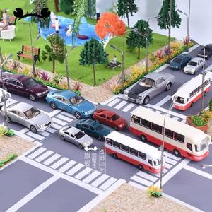 Miniature 1:50 1:75 1:100 1:150 1:200 Modèle Voitures Camions En Plastique Bus DIY Projets De Construction pour Architectural Table De Sable - Product Image 5