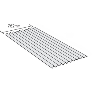 Máquina formadora de rollos de chapa de metal corrugado clásico de acero galvanizado de 762mm 0,3-0,8mm de espesor - Product Image 6