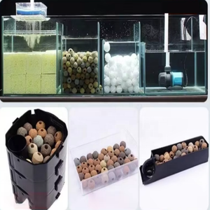 Boules de bactéries industrielles en céramique Nano Tech pour milieux filtrants d'aquarium Bactéries nitrifiantes Culture domestique pour filtration de l'eau - Product Image 3