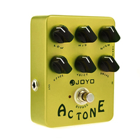 Pédale de guitare JOYO JF-13 AC TONE Overdrive, simule l'amplificateur à tubes AC-30, son classique britannique rock pour guitaristes