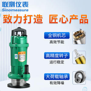 Pompes électriques submersibles pour l'irrigation des terres agricoles, le drainage des rivières, les petites pompes à eau propre, l'entrée des eaux usées, le débit de pompage électrique - Product Image 2