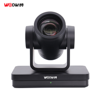 Cámara de Videoconferencia PTZ WODWIN WIN-M57S 1080p con Zoom Óptico de 20x, SDI, Sistema de Audioconferencia con Pan/Tilt de 170°, 255 Ajustes Preestablecidos