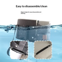 Siège de sécurité pour chat et transporteur portable pour animaux de compagnie, facile à nettoyer, détachable, accessoires pour chats