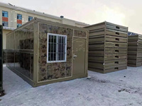 Maison préfabriquée modulaire pliable en conteneur portable de 2 à 3 chambres à coucher en Chine