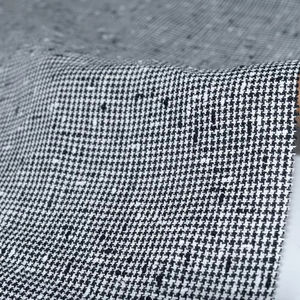 5663 #   Nouveau style tendance : <span class=keywords><strong>Tissu</strong></span> en <span class=keywords><strong>lin</strong></span> noué, motif pied-de-poule, mélange de <span class=keywords><strong>lin</strong></span> épais, <span class=keywords><strong>tissu</strong></span> naturel pour vêtements d'automne et d'hiver - Product Image 6