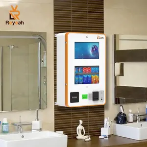 24 Hours Washroom Toilet Vending Machine Coin Operated Custom Sticker Women Sanitary Napkin Pad Vending Machine Condom Machine