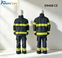 Vente en gros d'usine, combinaison de pompier ATI-FIRE, uniforme de pompier, vêtements de lutte contre les incendies, combinaison de sauvetage pour pompiers