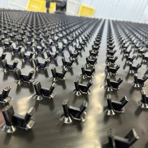 <span class=keywords><strong>Plaque</strong></span> en V en PEHD pour renforcement de béton, protection, drainage, jardinage, résistance à la traction de 60 tonnes/m, garantie 5 ans - Product Image 2