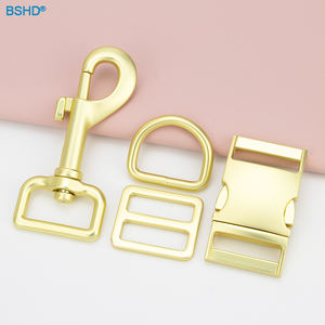 <span class=keywords><strong>Collar</strong></span> de perro con hebilla de plata de aleación de zinc y oro rosa de tamaño personalizado, anillos en D, hebilla de Liberación lateral rápida, accesorios para perros - Product Image 2