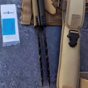 มีด ER Harpoon แบบปรับแต่งได้ มีด战术คุณภาพสูง ผลิตจากเหล็กสแตนเลส ใบมีดแบบ Fixed พร้อมปลอกมีด DIY  มีดพกพาสำหรับกิจกรรมกลางแจ้ง - Product Image 3