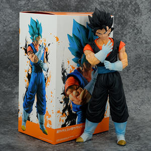 33CM PVC Vegeta modello 4 stili di cartone animato statua giocattolo blu/<span class=keywords><strong>rosa</strong></span>/nero/capelli gialli per <span class=keywords><strong>Anime</strong></span> giappone - Product Image 4