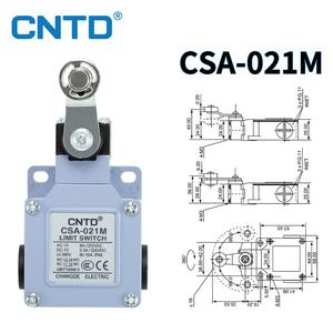 Microinterruptor Eléctrico CNTD Changde CSA-021M 10A Máx. Ajuste de Tipo de Rodillo Actual - Product Image 3