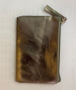 Cadeau en gros métallisé couleur pochette <span class=keywords><strong>or</strong></span> argent sacs voyage organisateur en cuir Pu porte-monnaie petit cuir porte-monnaie pour sacs - Product Image 5