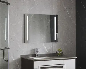 Wall Mounted Anti Fog Ip44 Lighted Led Mirror Smart Shower Backlit Bathroom Mirror With Led Light