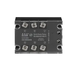 Trois Phase Solid State Relais GJH3-60DA DC à AC SSR-60A