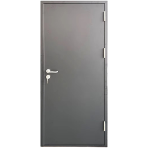 Fireproof <strong>Door</strong> Class a Plywood <strong>Door</strong> Side Opening Postmodern Design Certified Flame Retardant Smoke-Proof for Apartment School - Product Image 1