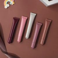 Huile à lèvres liquide rose hydratante effet miroir, gloss repulpant pour les lèvres, hydratant pour les lèvres, pour marque privée et vente en gros