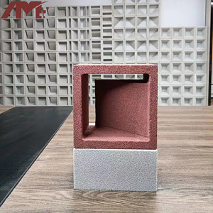 Brique brique creuse en <span class=keywords><strong>argile</strong></span>, matériau de construction pour l'extérieur, rose, gris - Product Image 2