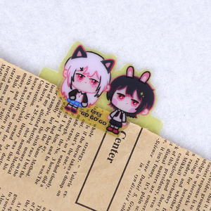 High Quality Custom Printing PET Bookmark With Logo Bookmark Anime Peripheral Customization