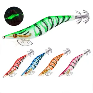 8cm 10cm 12cm Lumineux Squid Jig Leurres De Pêche Artificiels Squid Hook Crevettes Appâts