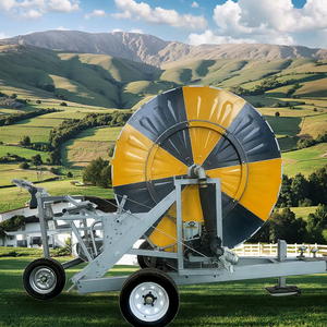 Carrete de manguera de acero inoxidable automático, máquina de riego, equipo de riego agrícola, aspersor de agua, carrete de manguera, irrigador - Product Image 5