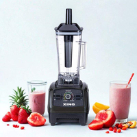 Mixeur Commercial Robuste Ultra Puissant Multifonctionnel 4500 W pour Smoothies, Jus, Aliments et Glace