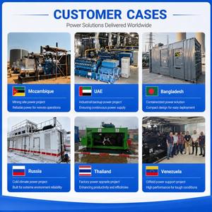 Groupe électrogène diesel silencieux Cummins 30 kW 50 kW 100 kW triphasé 50 Hz avec contrôle ATS pour alimentation de secours en usine - Product Image 1