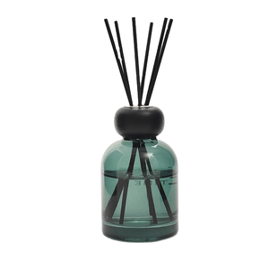 FT 100ml Matte Black White Alcohol Free Lead Free Rattan Engraved Aromatherapy <b>Reed</b> Fragrance <b>Diffuser</b> Bottle Gold Lids <b>Reeds</b> - Product Image 1