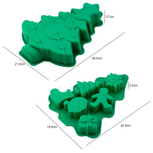 Vendita calda di Pasqua in Silicone stampo di cioccolato uovo per forma di coniglio cucina utensili da forno stampo di sapone vassoi per torta strumenti di cottura - Product Image 2